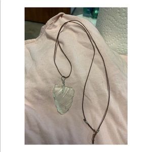 Large seaglass necklace